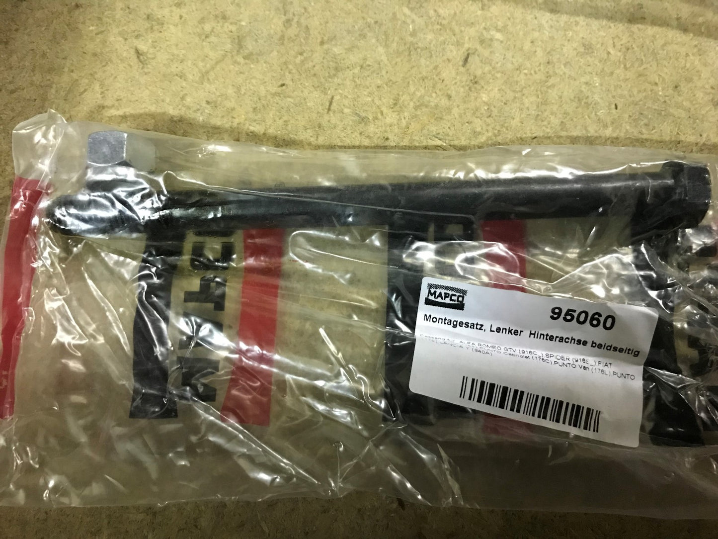 Radius Arm Mounting Nut & Bolt Alfa GTV Spider Fiat Barchetta Punto Lancia 95060