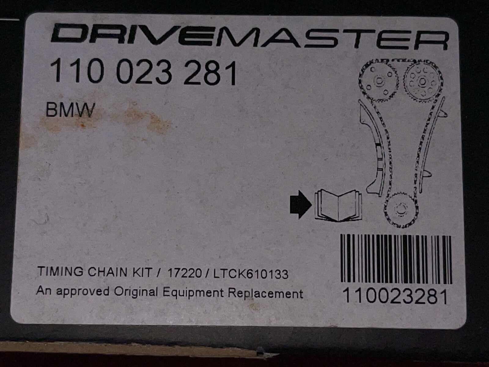 Drivemaster 110023281 TCK133C Timing Chain Kit fits BMW