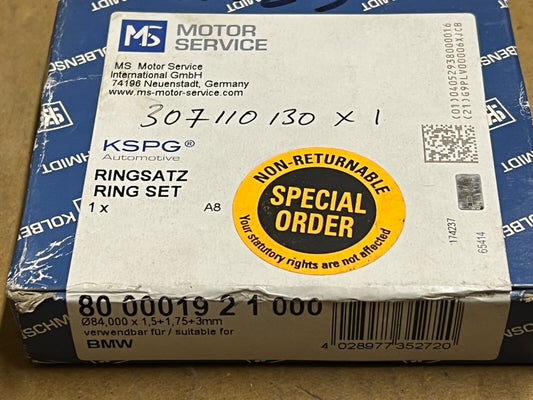 800001921000 Piston Ring Set x 1 fits BMW