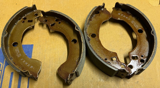Ashika 55-01-191 Rear Brake Shoe Set fits Nissan Renault