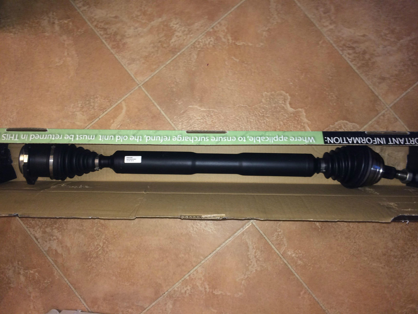 Driveshaft Off Side Audi TT Seat Leon Toledo Skoda Octavia VW Bora Golf VW164R