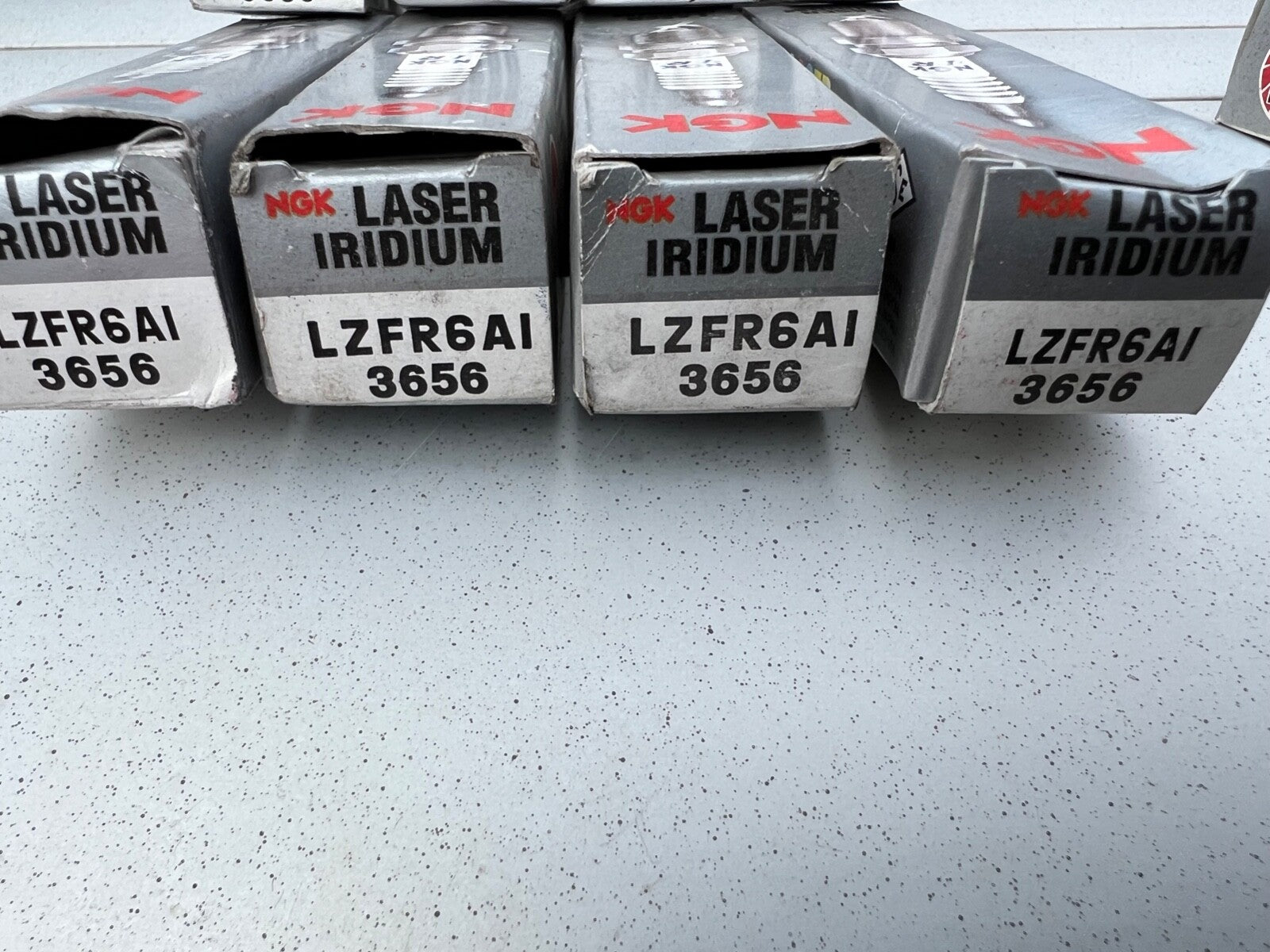 NGK LZFR6AI Spark Plugs Set of 4