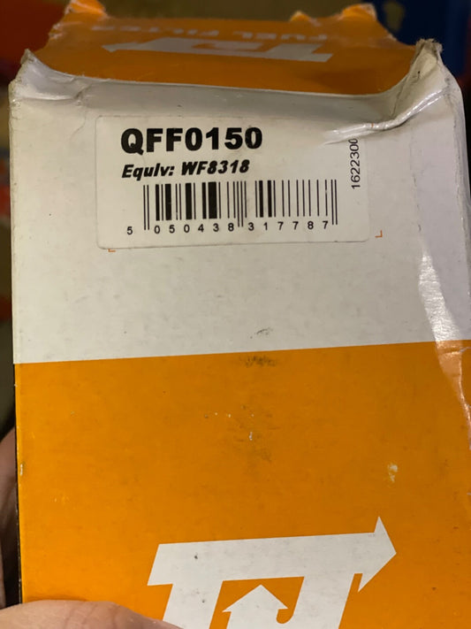 TJ Filters QFF0150 Fuel Filter fits Alfa Romeo Fiat Citroen Peugeot