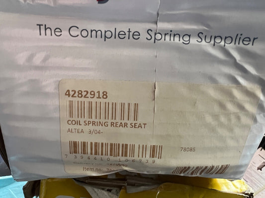 4282918 Lesjofors Rear Coil Spring fits Seat Altea 2004 onwards