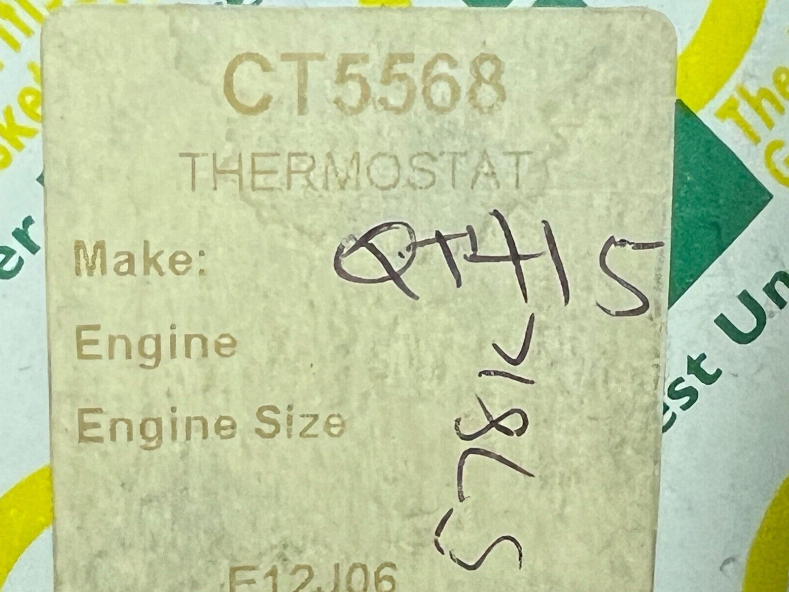 BGA CT5568 QTH578K Thermostat fits Ford Mazda