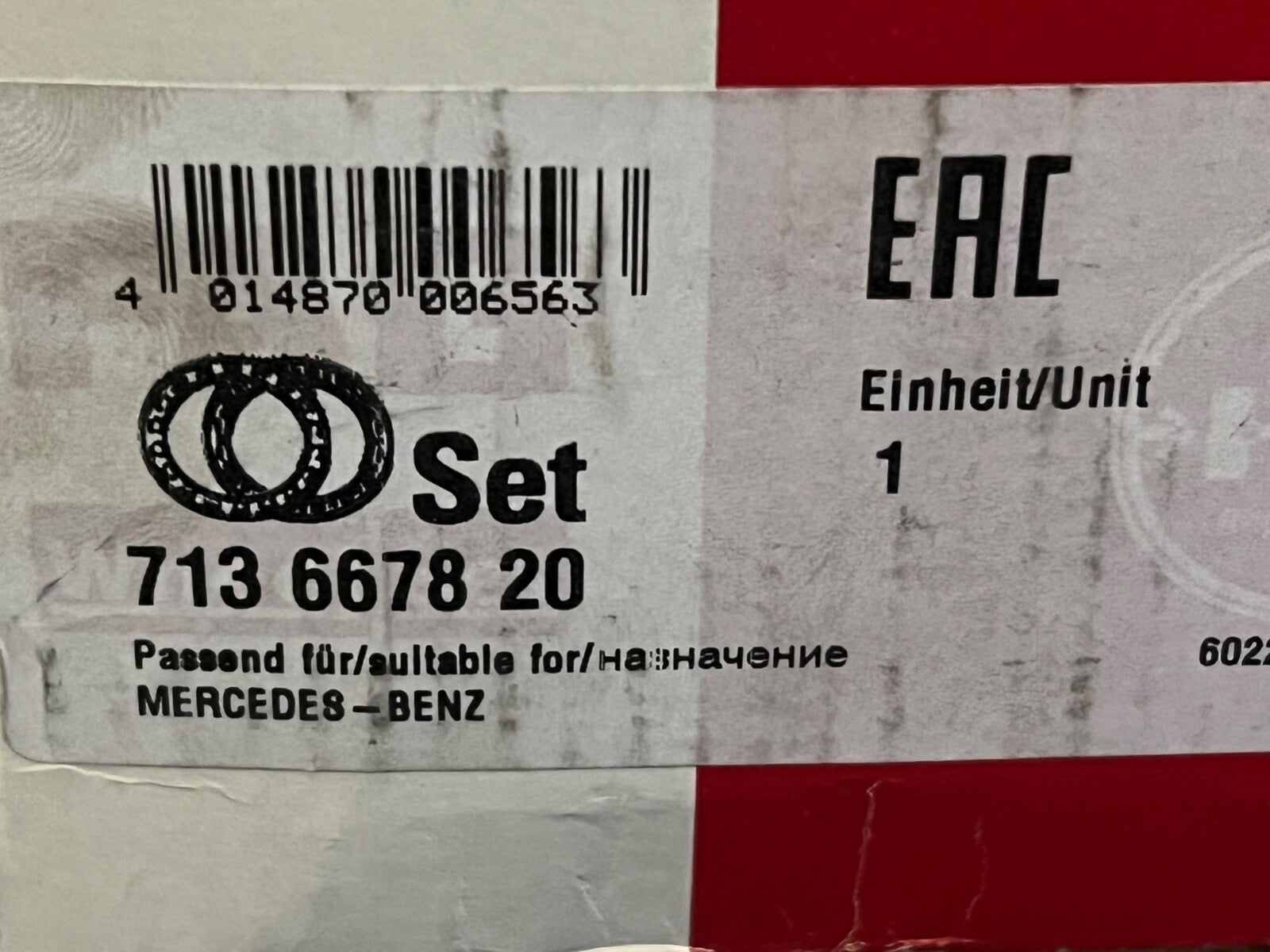 FAG 713667820 Wheel Bearing Kit fits Mercedes C Class CLC CLK E Class SLK SLC