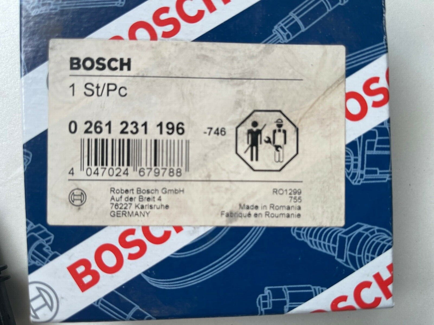 Bosch 0261231196 Knock Sensor fits Mitsubishi