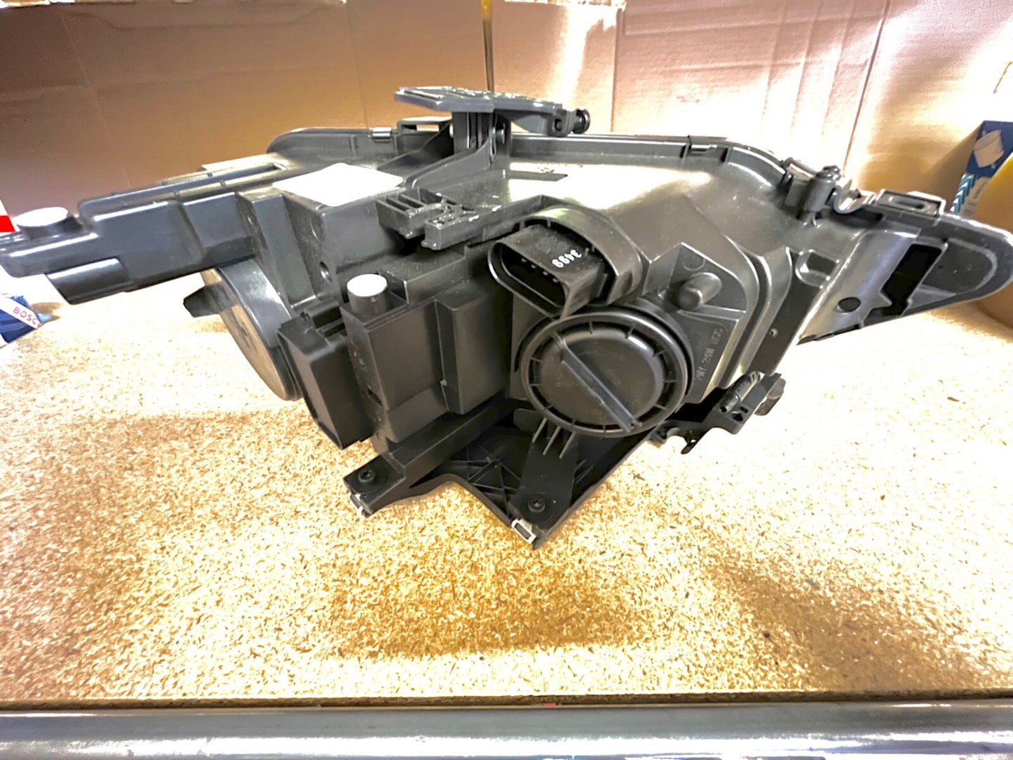 MHL7802 Left Passenger Side Nearside Headlight Headlamp Halogen fits Audi A4