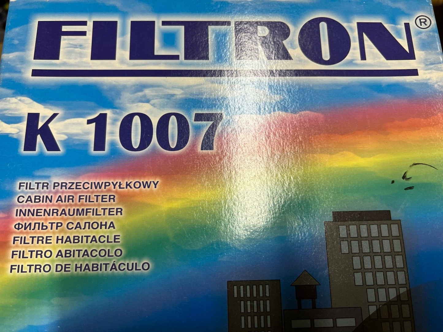 Filtron K1007 Cabin Pollen Filter fits Citroen Berlingo C15 Peugeot Partner