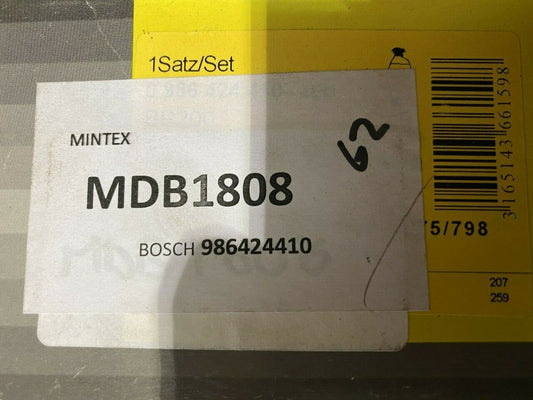 Bosch 0986424410 Brake Pad Set fits Citroen Peugeot
