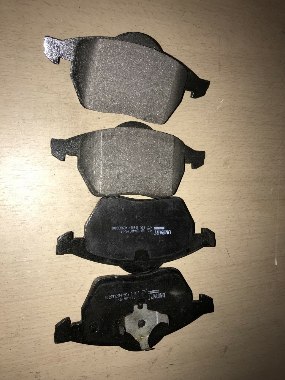 Front Brake Pads Ford Galaxy Seat Alhambra VW Sharan Unipart GBP1344AF