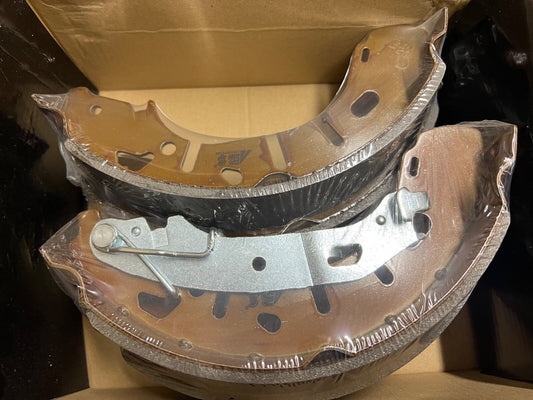 A.B.S. Rear Brake Shoe Set fits Fiat Doblo Vauxhall Combo