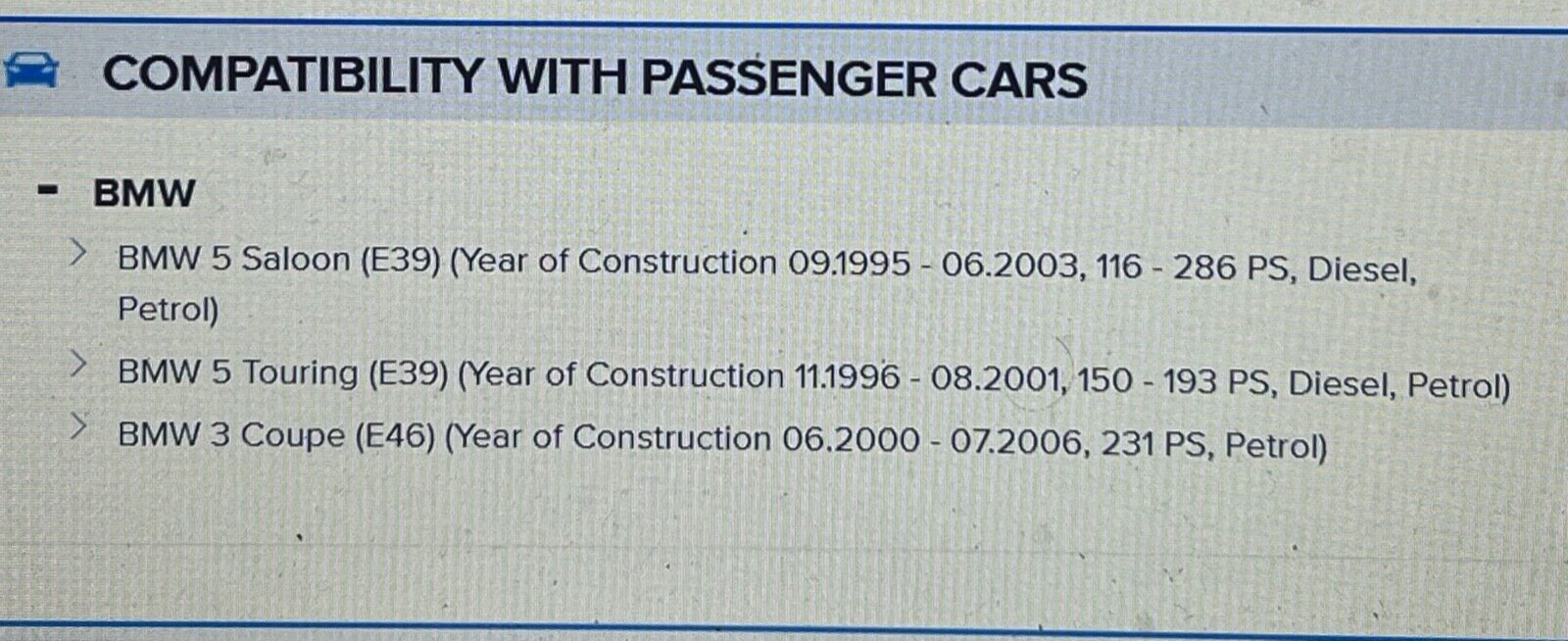 Gabriel GK114 Front Top Strut Mount fits BMW 5 Series E39 3 Series E46