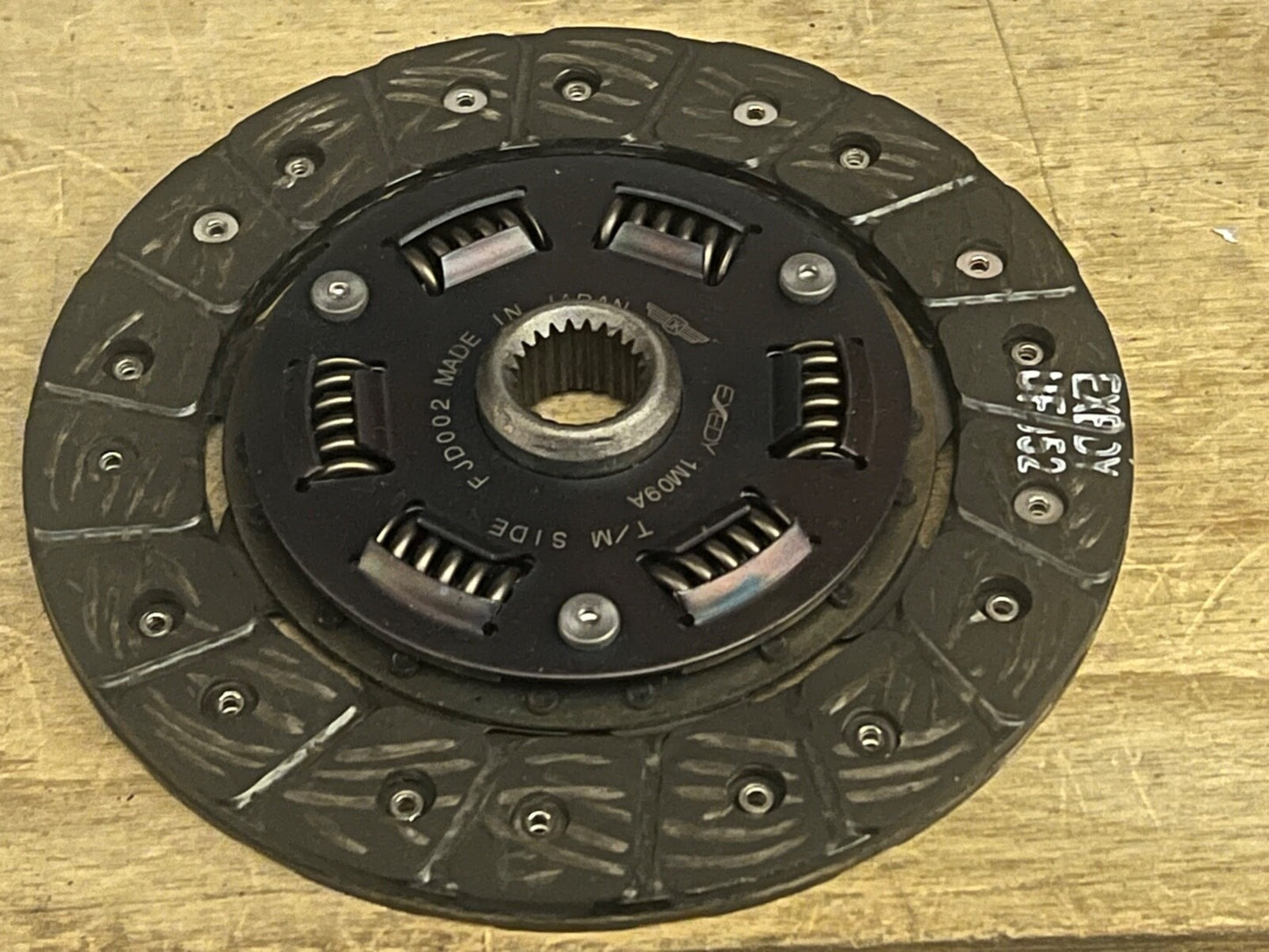 Exedy FJK2016 Clutch Kit Fits Subaru Vivio 700 92- 98 EN07E Petrol Hatchback