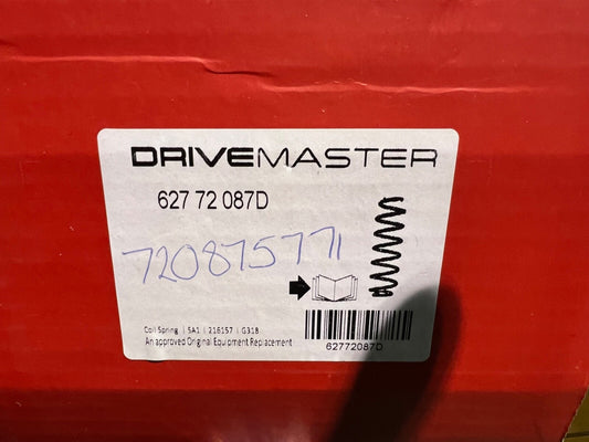 Drivemaster 62772087D 720875771 Front Coil Spring Fits Vauxhall Astra 2006-2011