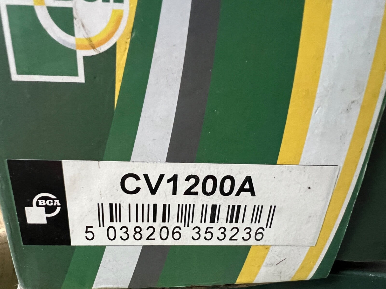 CV1200A BGA CV Joint Fits Daewoo Chevrolet Lacetti Nubira