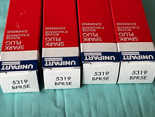 Unipart BPR5E Spark Plug set of 4