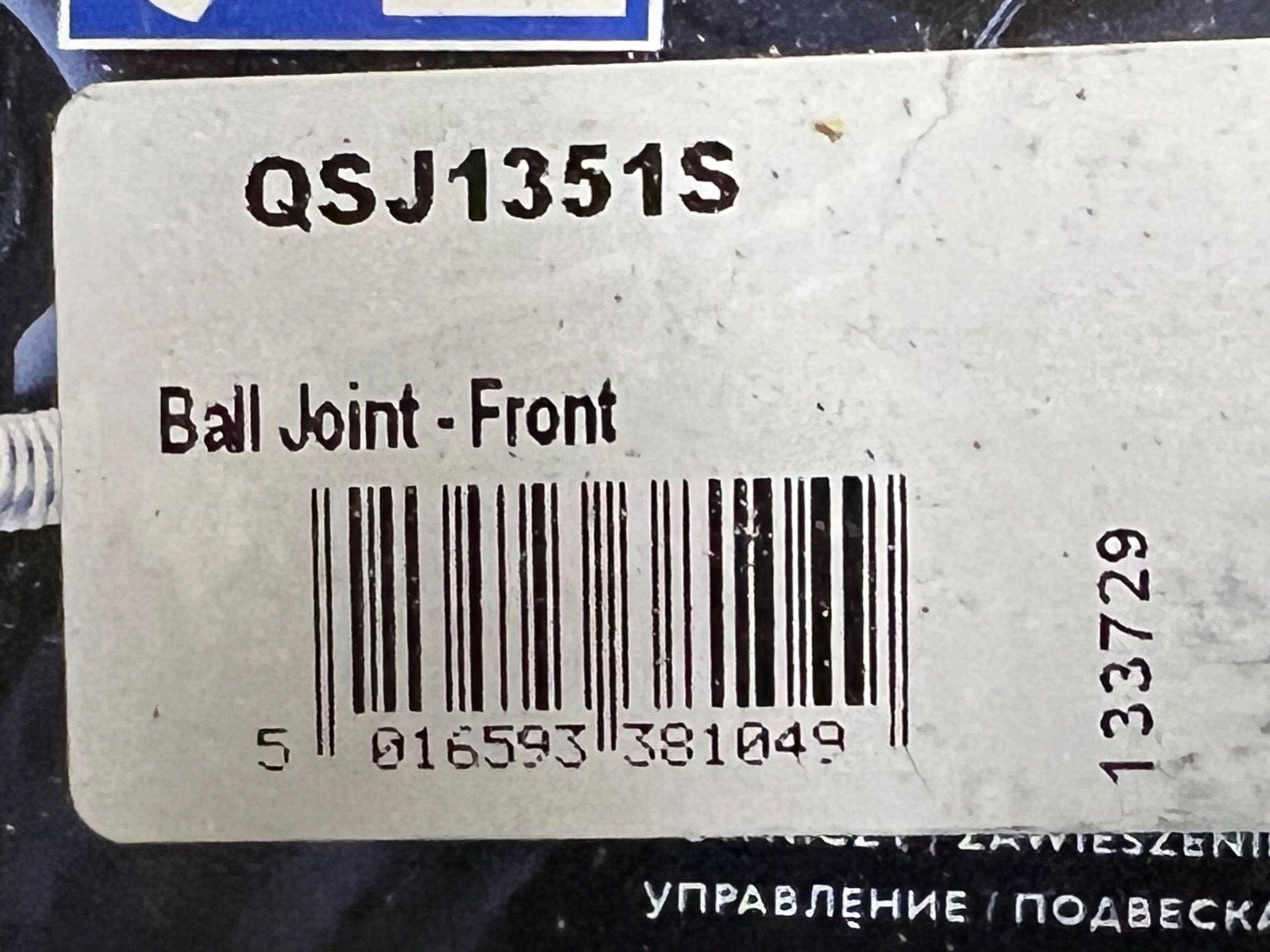 QH QSJ1351S Ball Joint fits Honda Rover