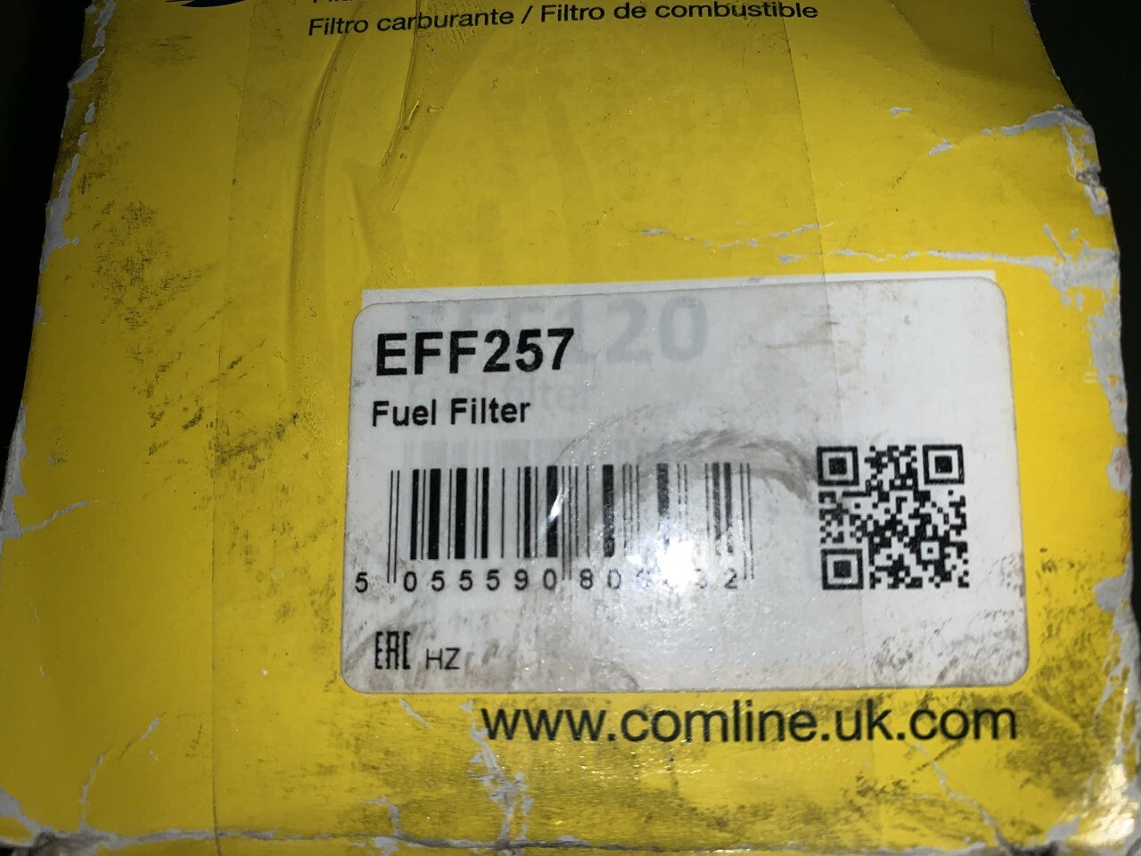 Comline EFF257 Fuel Filter for Land Rover 