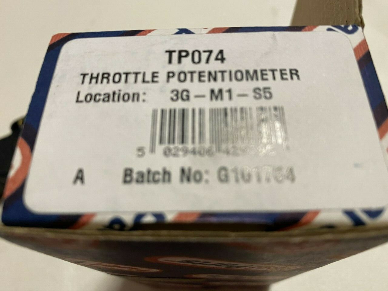 Fuel Parts TP074 Throttle Potentiometer Throttle Position Sensor fits Ford