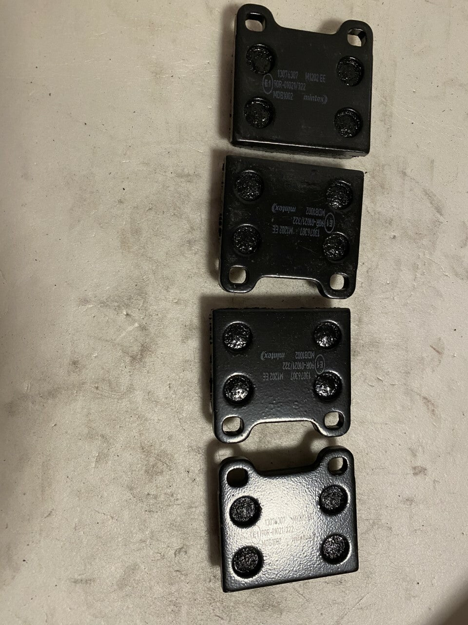 Mintex MDB1002 Front or Rear Brake Pad Set fits Alfa Romeo Talbot