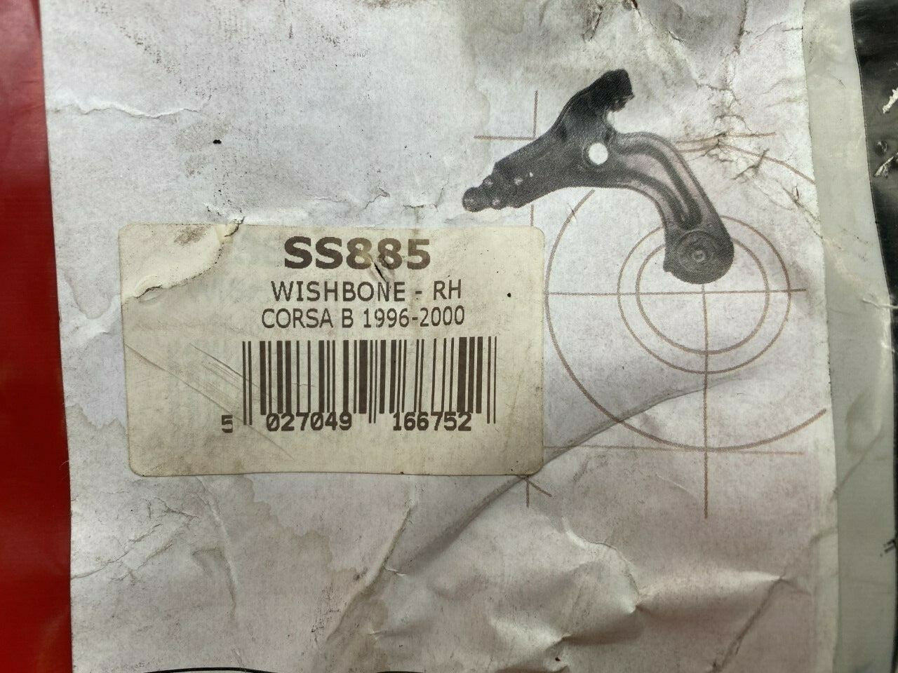 FAI SS885 Track Control Arm Right Hand Side Off Side fits Vauxhall