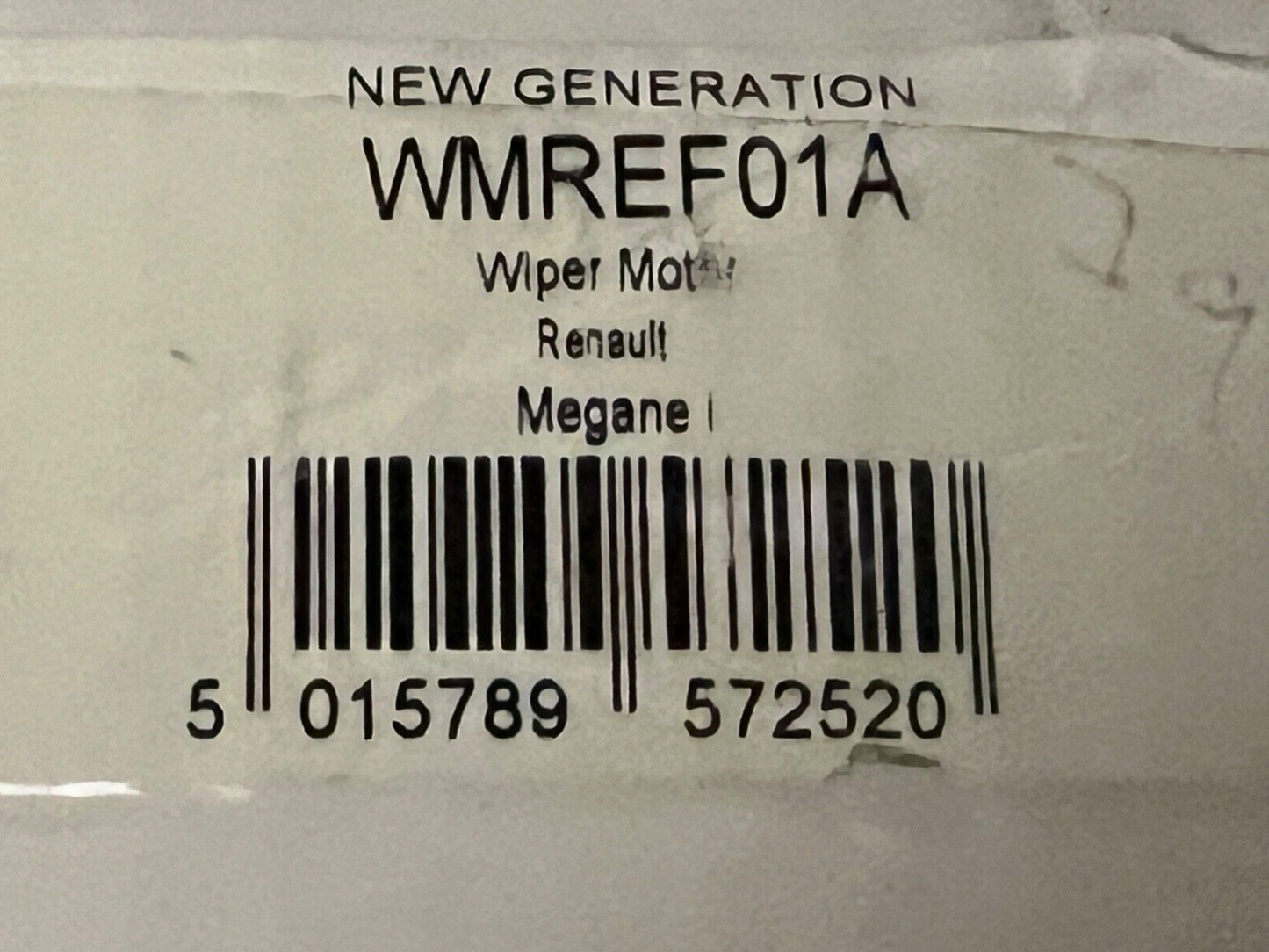 New Generation WMREF01A Front Wiper Motor fits Renault Megane MK1 MK2 1996-2008