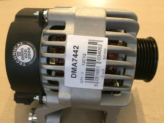 Alternator Ford Courier 00-02 / Fiesta 99-02 80amp 12V DMA7442 No Surcharge