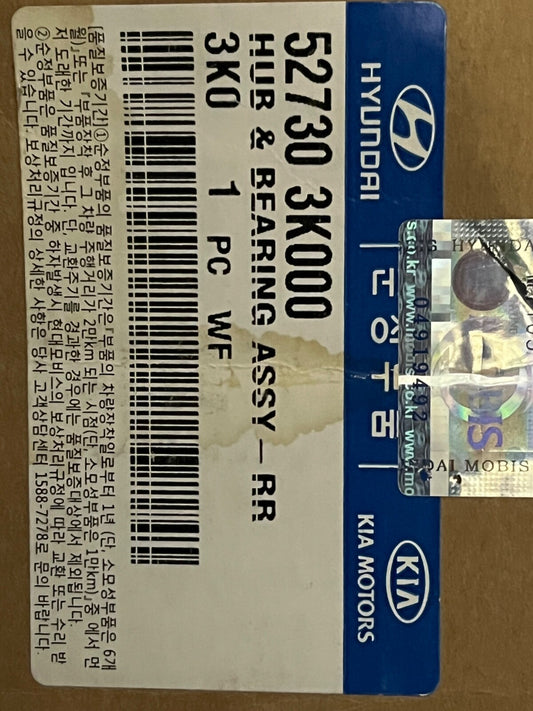 Genuin Hyundai Kia 527303K000 Rear Wheel Bearing fit Hyundai Sonata Kia Magentis