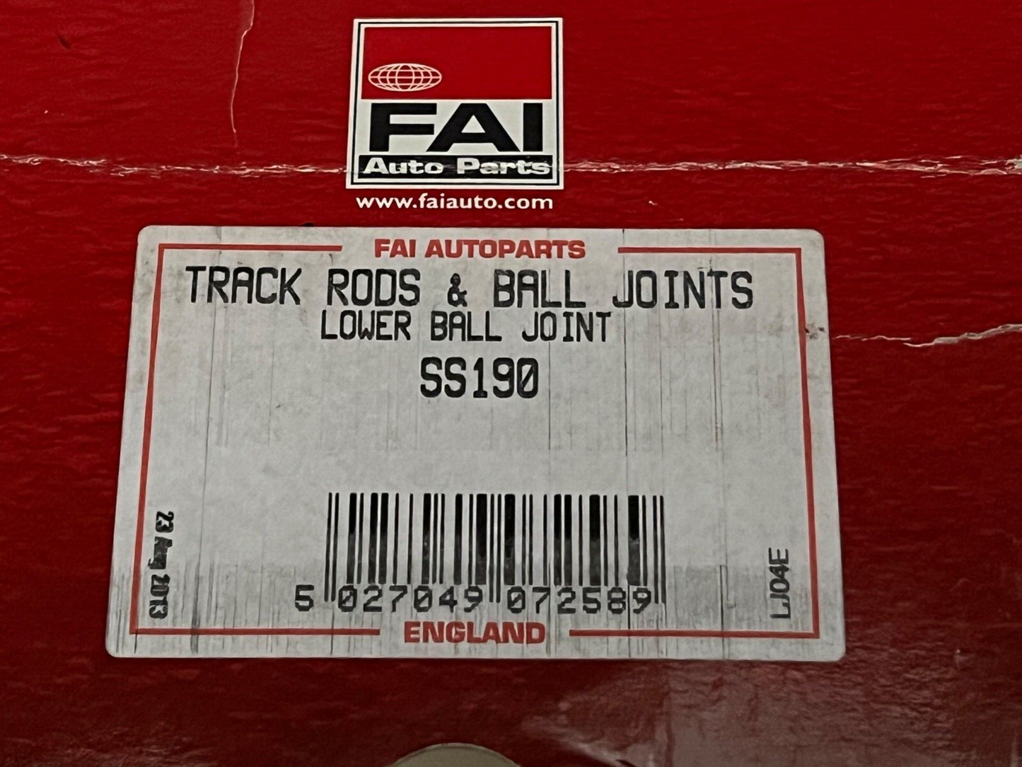 FAI SS190 Front Right Hand Side Ball Joint fits Nissan Cabstar Pickup Urban