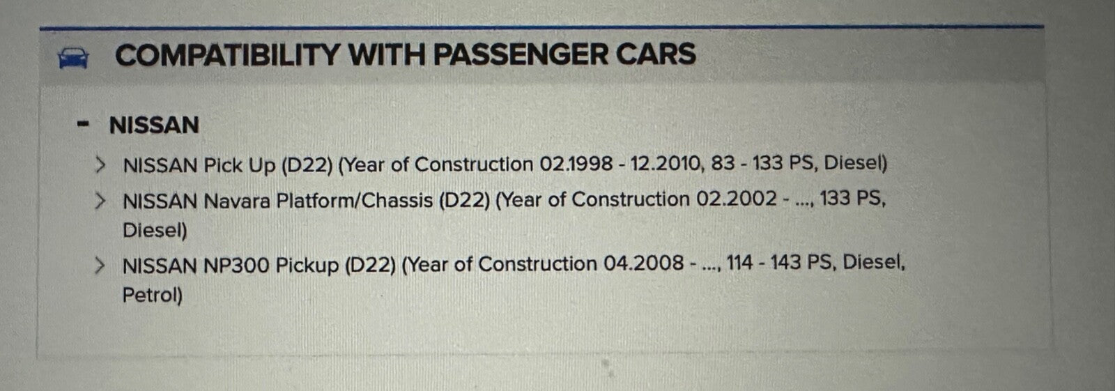 Blue Print ADN18642 Front Left Hand Side Track Control Arm fits Nissan