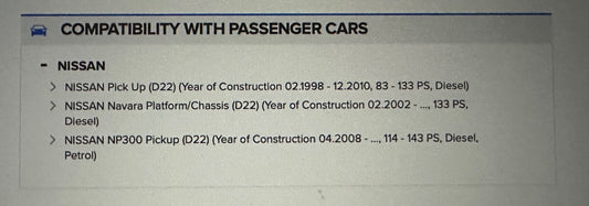 Blue Print ADN18642 Front Left Hand Side Track Control Arm fits Nissan