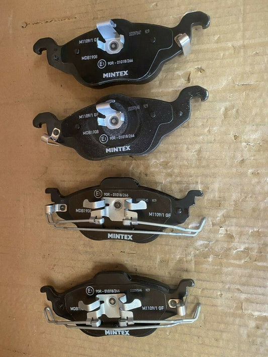 Mintex MDB1908 Front Brake Pad Set fits Opel Vauxhall