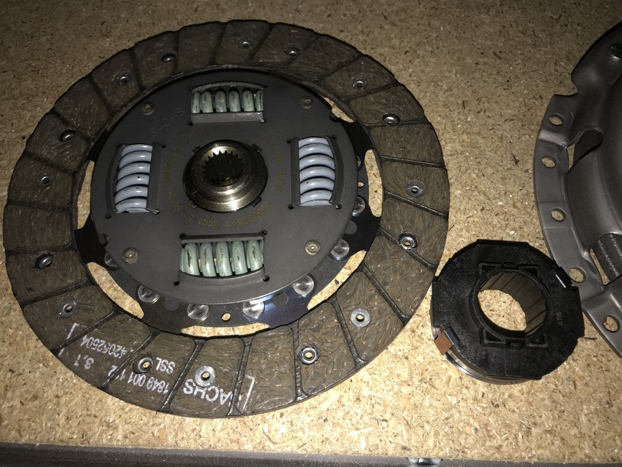 3 Piece Clutch Kit Fiat Punto 94-97 Uno 85-93 Sachs 3000628001