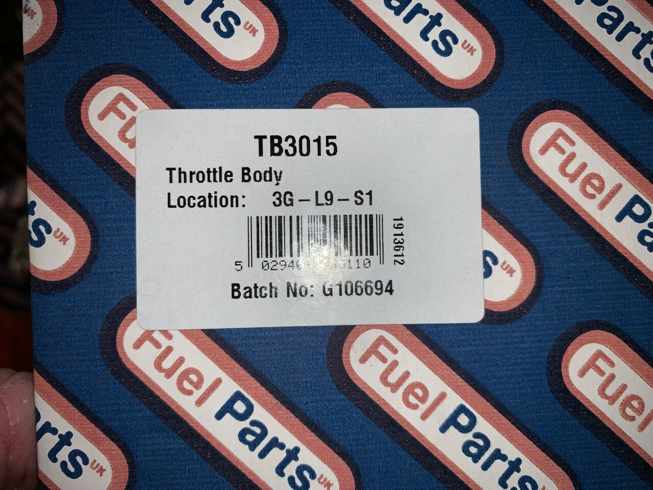 Fuel Parts TB3015 Throttle Body fits Audi VW Volkswagon