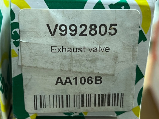 BGA V992805 Exhaust Valve fits Chevrolet Tacuma Daewoo Espero Lanos Nubira Nexia