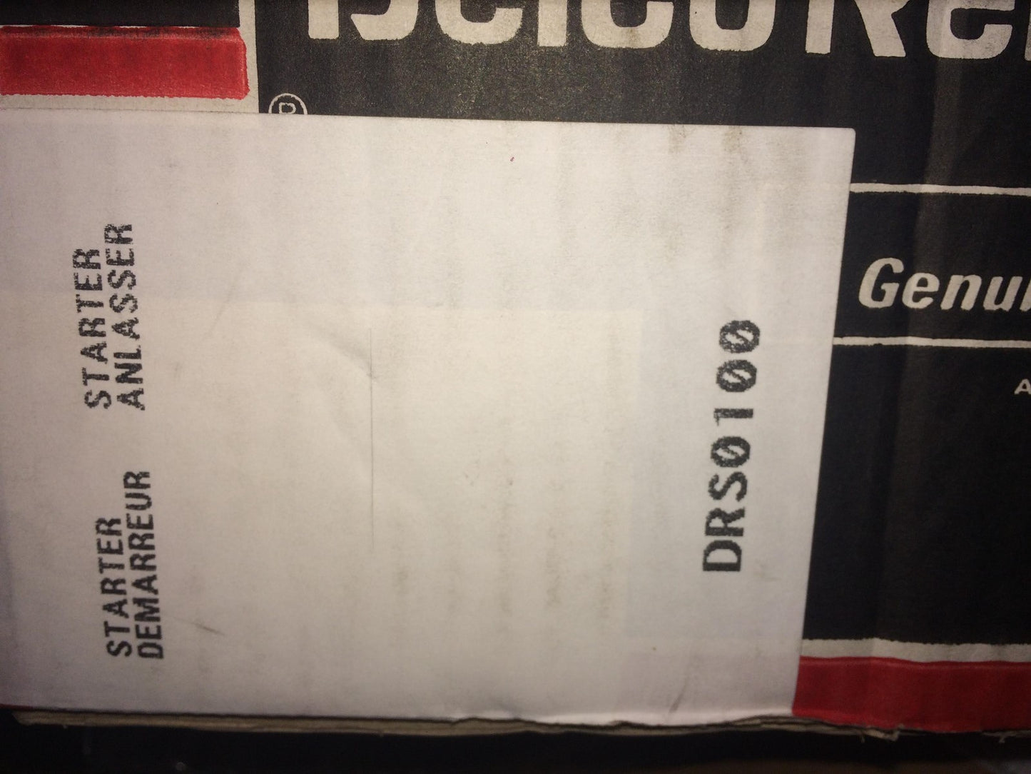 for Mercedes Truck Actros Starter Motor DRS0100 DS1210 Delco Remy No Surcharge