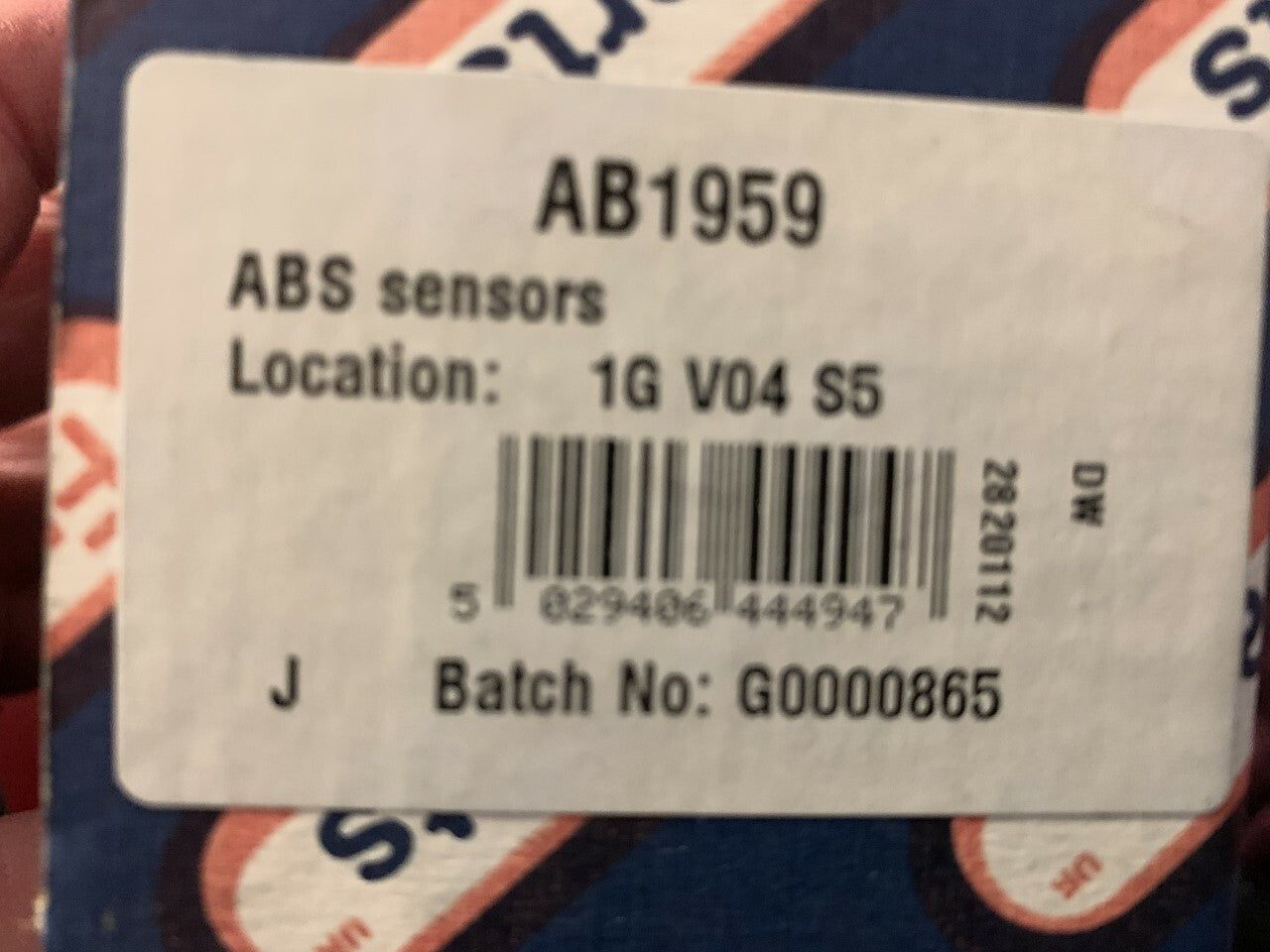 Fuel Parts AB1959 Wheel Speed Sensor ABS Sensor fits Mazda