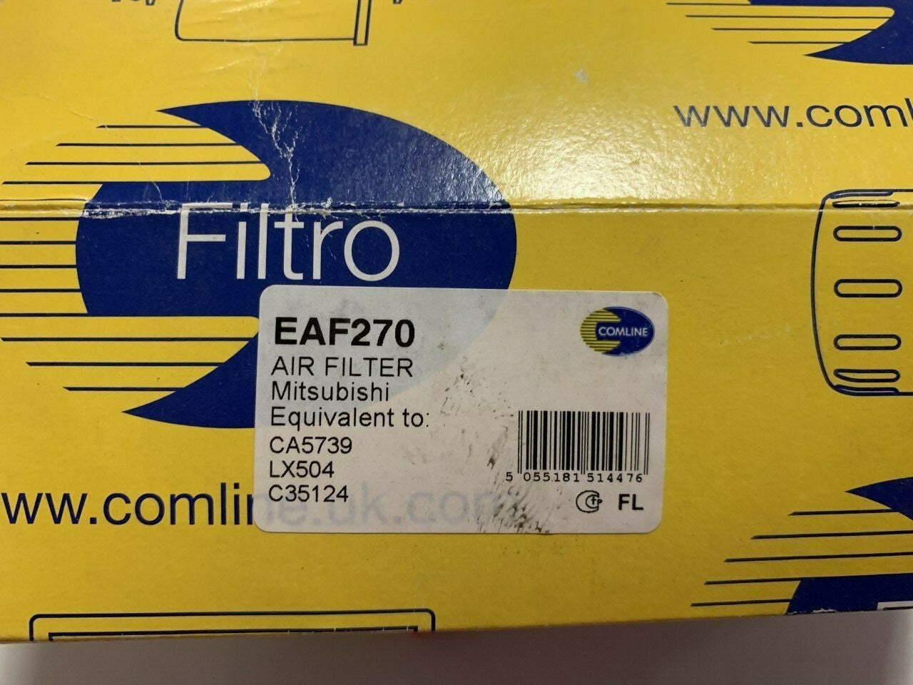 Mitsubishi Carisma Space Runner Volvo S40 Volvo V40 Comline EAF270 Air Filter