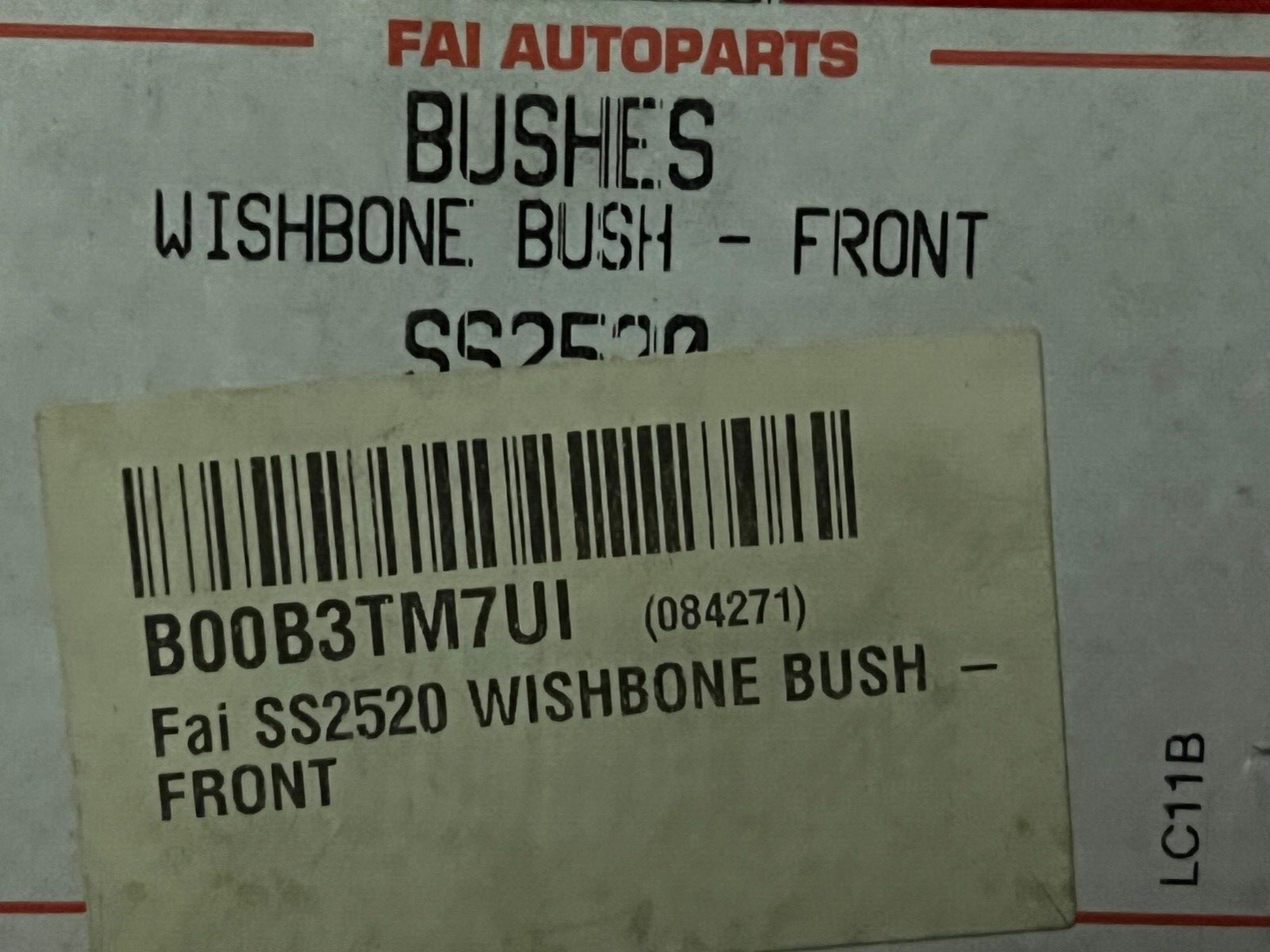 FAI SS2520 Front Suspension Wishbone Arm Bush fits Nissan Renault Vauxhall
