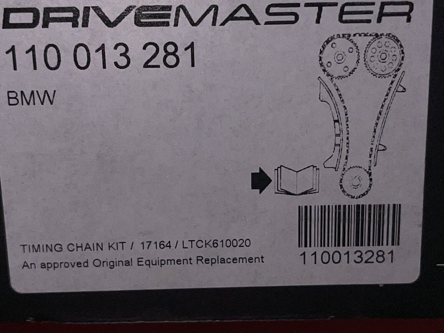 Drivemaster 110013281 TCK20 Timing Chain Kit fits BMW