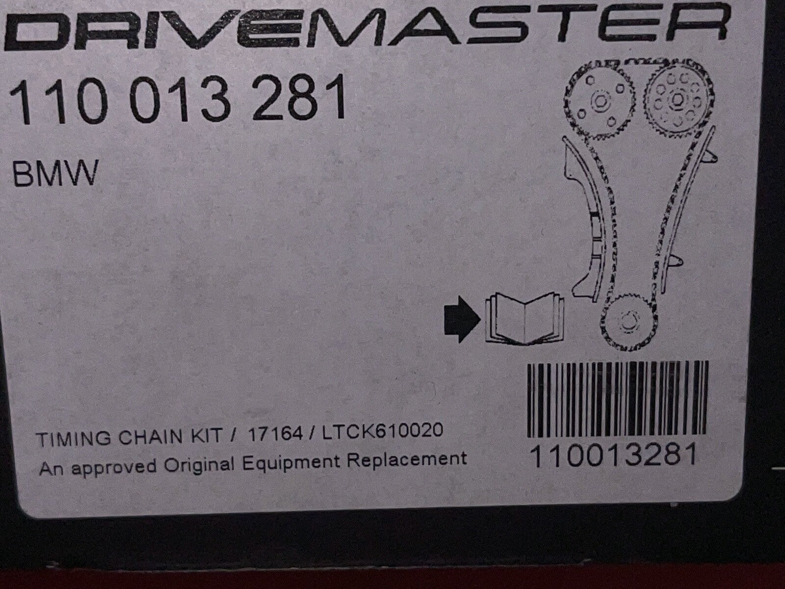 Drivemaster 110013281 TCK20 Timing Chain Kit fits BMW