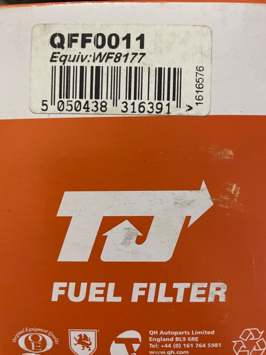TJ Filters QFF0011 Fuel Filter fits Citroen Fiat Peugeot