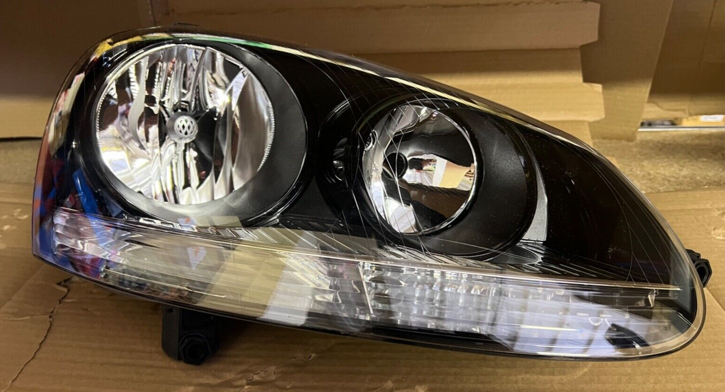 Hella 1LG247.007-641 Off Side Right Hand Headlight Lamp VW Golf V