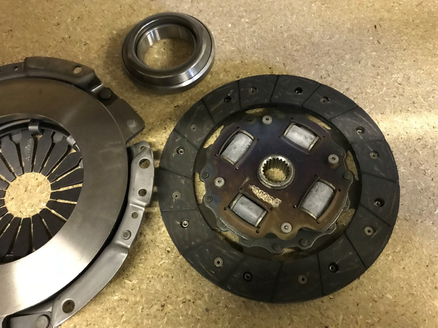 3 Piece Clutch Honda Accord III CA4 85-89 Accord Aerodeck Japanparts KF-423