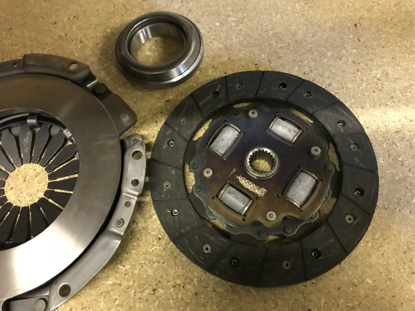 3 Piece Clutch Honda Accord III CA4 85-89 Accord Aerodeck Japanparts KF-423