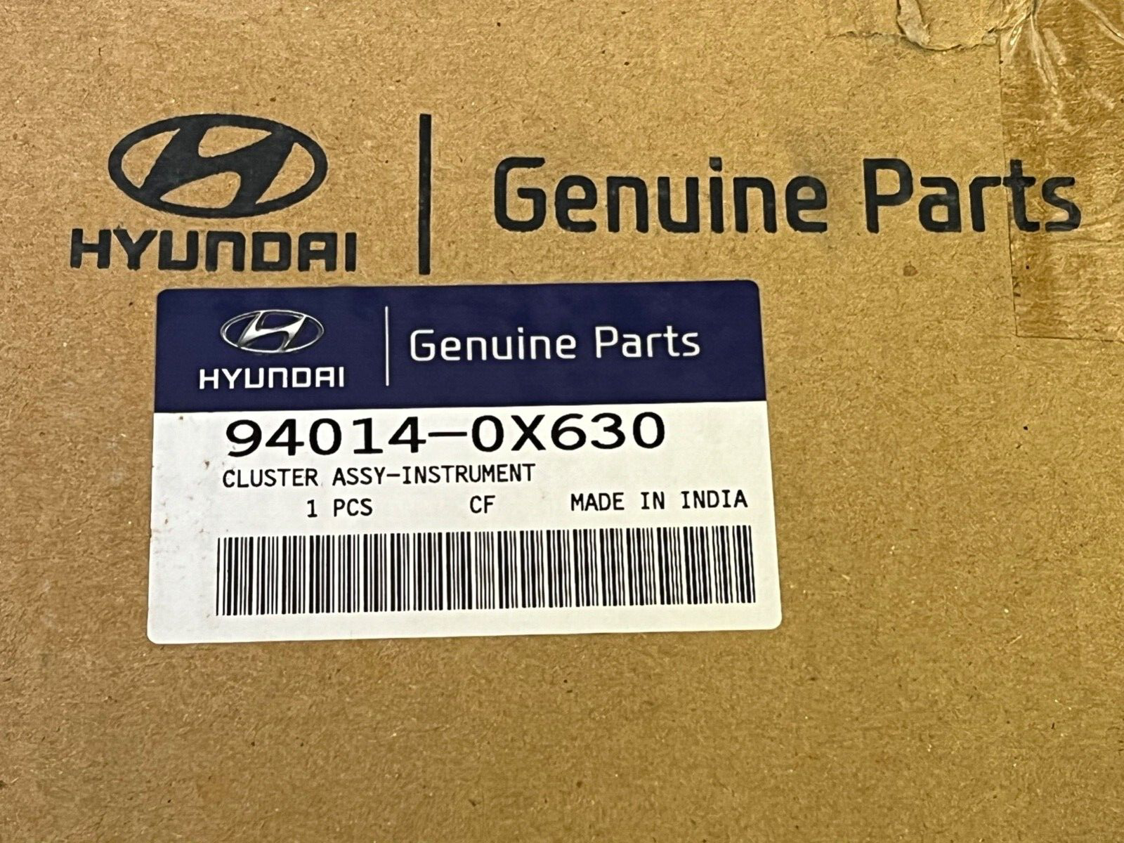 Genuine Brand New Hyundai I10  5DR INSTRUMENT CLUSTER 94014-0X630