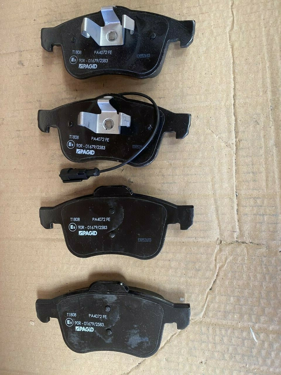 Hella-PAGID T1808 8DB355014-241 Front Brake Pad Set fits Fiat Chrylser Vauxhall