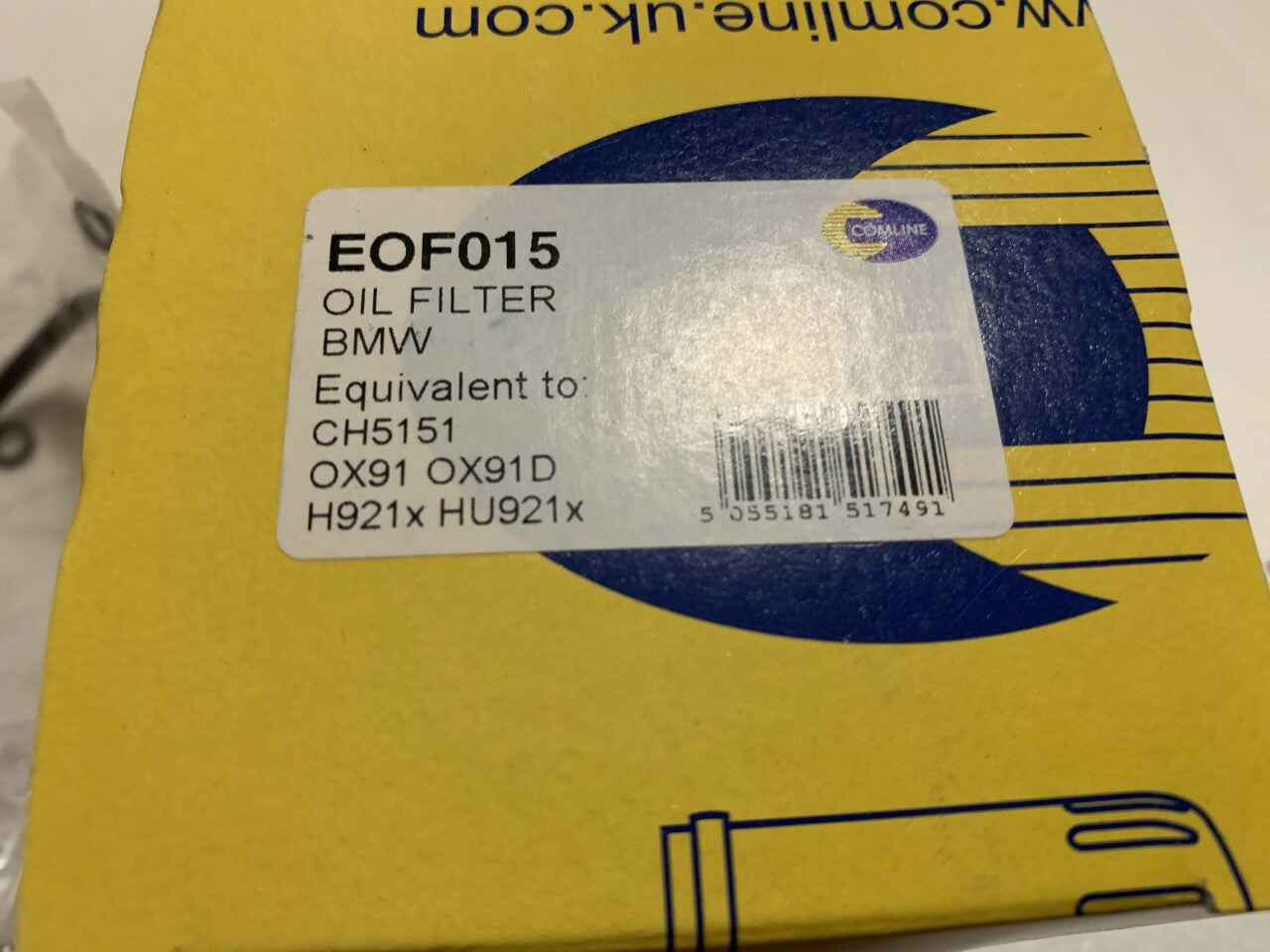 Comline EOF015 Oil Filter