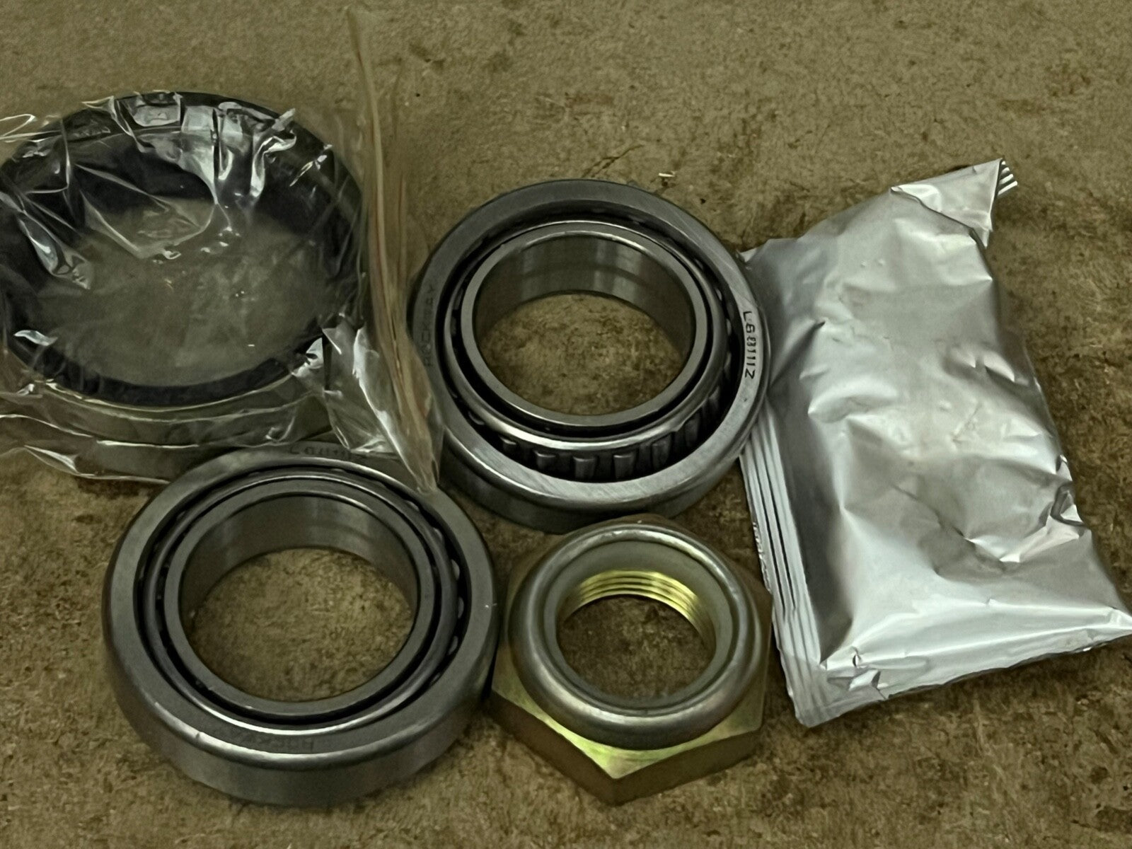 Trupart TBK827 Front Off Side Right Hand Wheel Bearing Kit fits Ford P100 Sierra